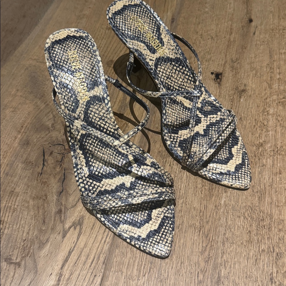 Steve Madden Snakeskin Heels